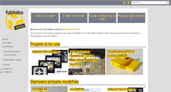 Desktop Screenshot of fablabo.net