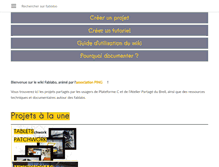 Tablet Screenshot of fablabo.net